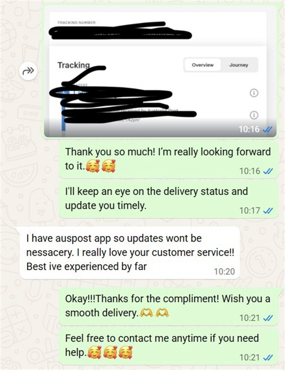 Customer feedback 3