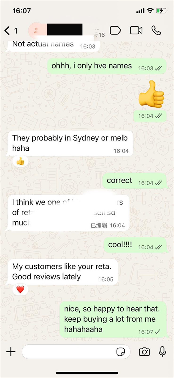 Customer feedback 7